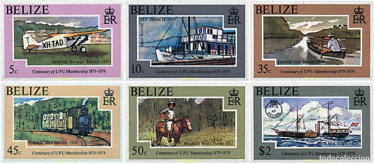 Sellos: 60416 MNH BELIZE 1979 CENTENARIO DE LA UNION POSTAL UNIVERSAL - Foto 1