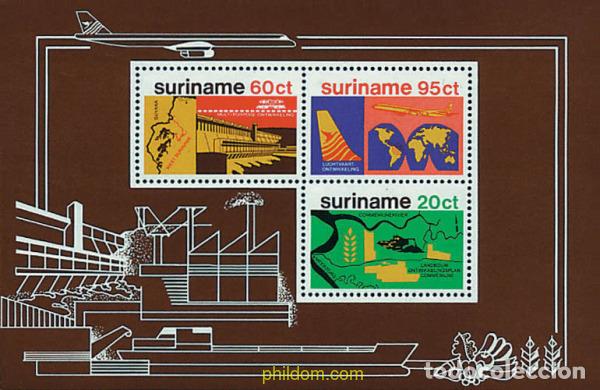 Sellos: 59042 MNH SURINAM 1978 DESARROLLO DEL PAIS