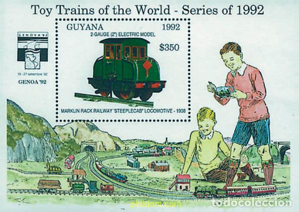 Sellos: 254092 MNH GUYANA 1992 GENOVA 92. EXPOSICION FILATELICA INTERNACIONAL