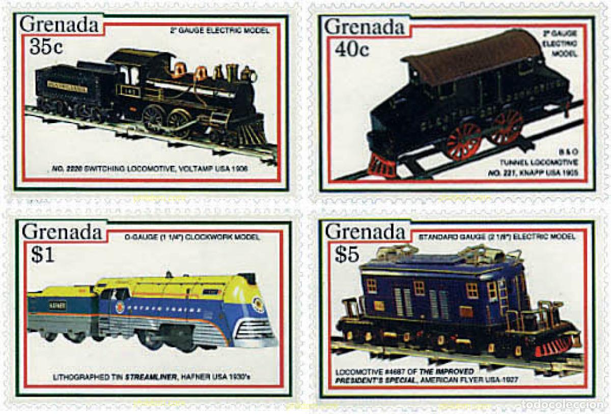 Sellos: 253508 MNH GRANADA 1992 MODELOS A ESCALA DE TRENES