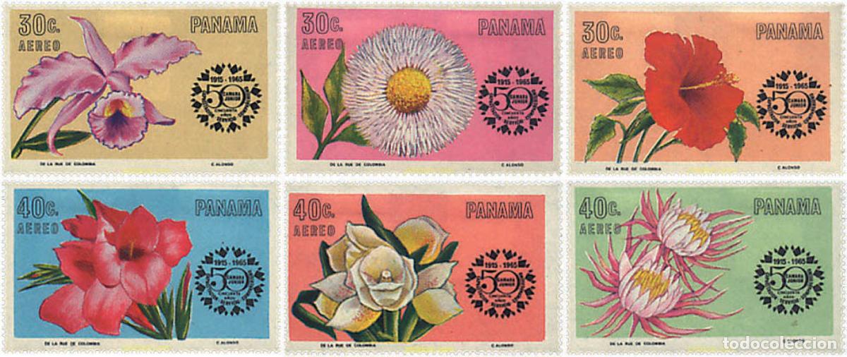 Sellos: 94137 MNH PANAMA 1966 50 ANIVERSARIO DE LA CAMARA DE COMERCIO