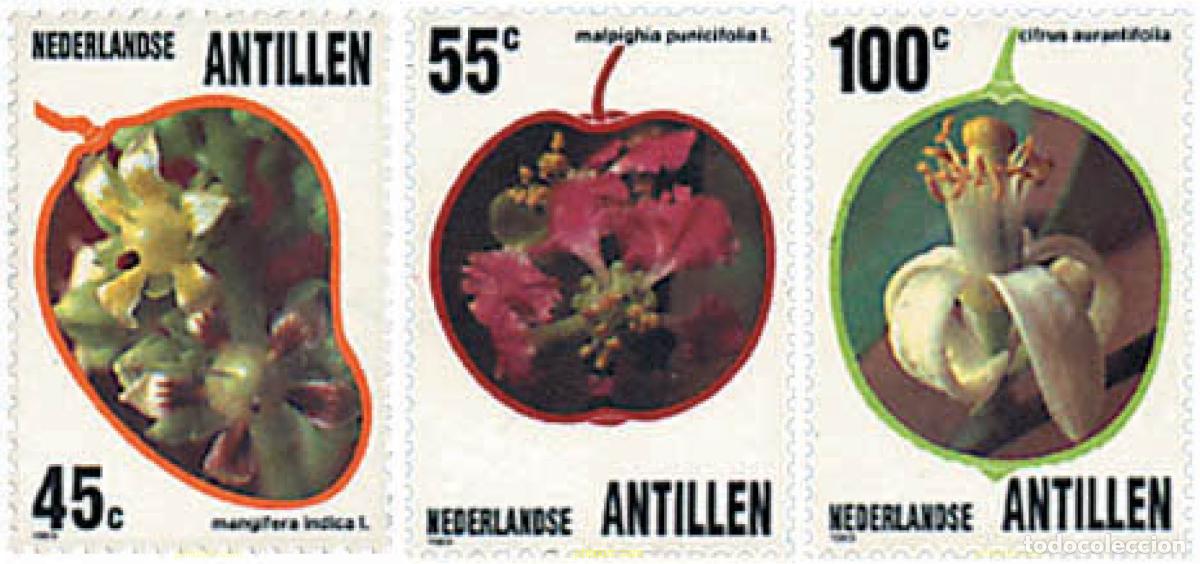 Selos: 98087 MNH ANTILLAS HOLANDESAS 1983 FLORES DE ARBOLES FRUTALES