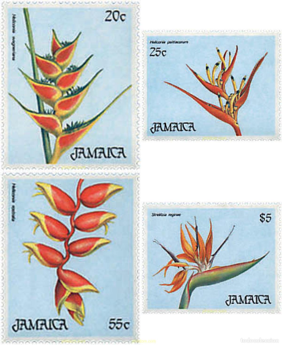 Sellos: 91915 MNH JAMAICA 1986 NAVIDAD. FLORES