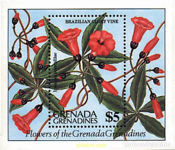 Sellos: 91456 MNH GRANADA GRANADINAS 1984 FLORES