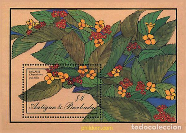 Sellos: 286452 MNH ANTIGUA Y BARBUDA 1986 FLORES