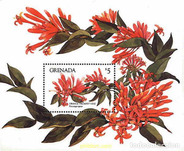 Sellos: 91350 MNH GRANADA 1984 FLORES - Foto 1