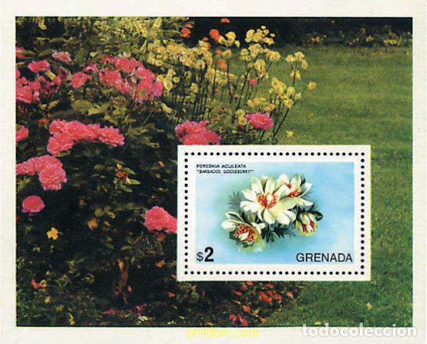 Sellos: 91324 MNH GRANADA 1975 FLORES - Foto 1