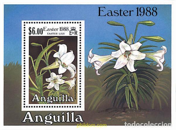 Sellos: 82029 MNH ANGUILLA 1988 PASCUA