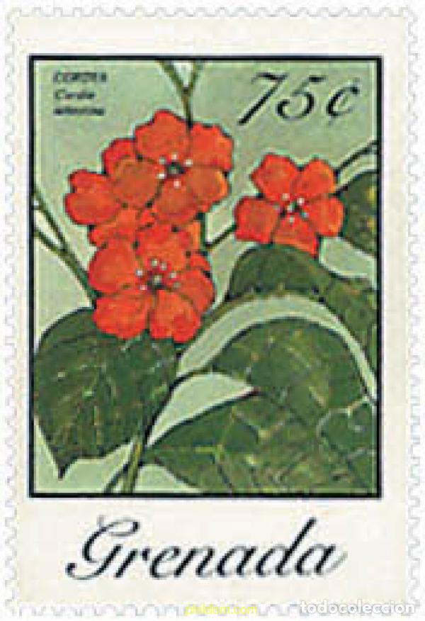 Sellos: 93356 MNH GRANADA 1988 FLOR - Foto 1