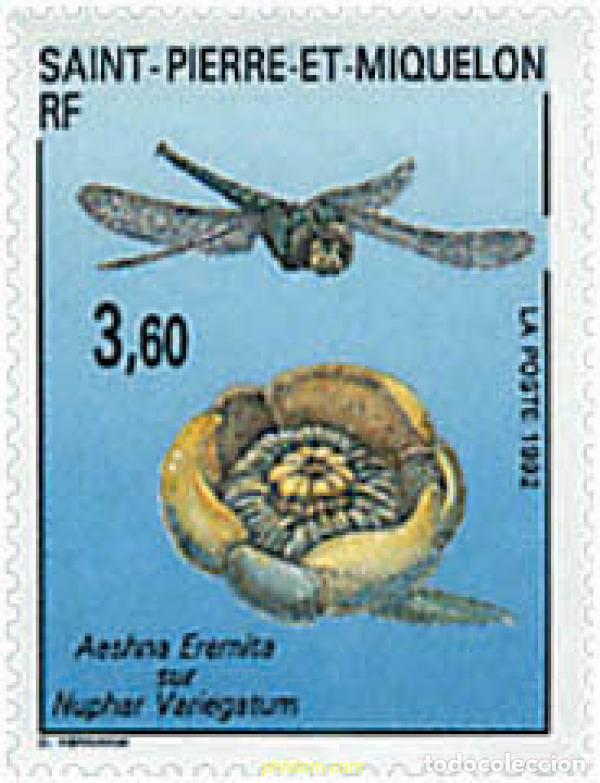Sellos: 96419 MNH SAN PEDRO Y MIQUELON 1992 FAUNA Y FLORA