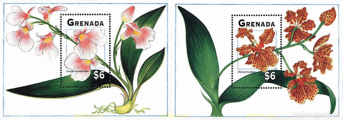 Sellos: 91383 MNH GRANADA 1994 ORQUIDEAS - Foto 1