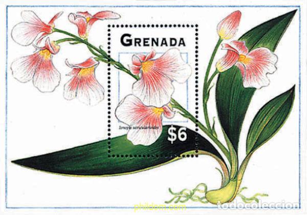 Sellos: 319512 MNH GRANADA 1994 ORQUIDEAS - Foto 1