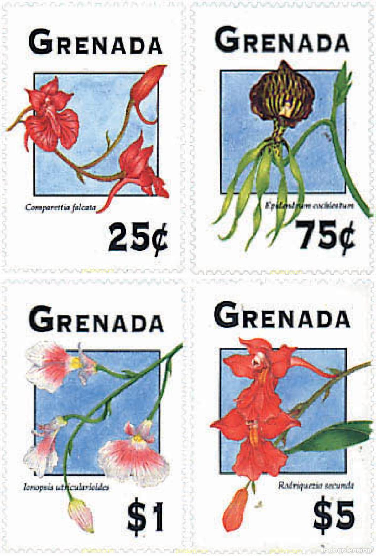 Sellos: 294859 MNH GRANADA 1994 ORQUIDEAS - Foto 1