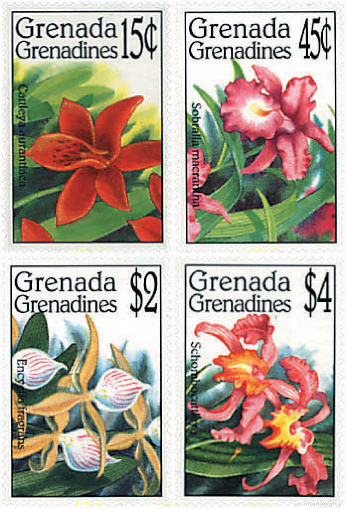 Sellos: 294863 MNH GRANADA GRANADINAS 1994 ORQUIDEAS - Foto 1