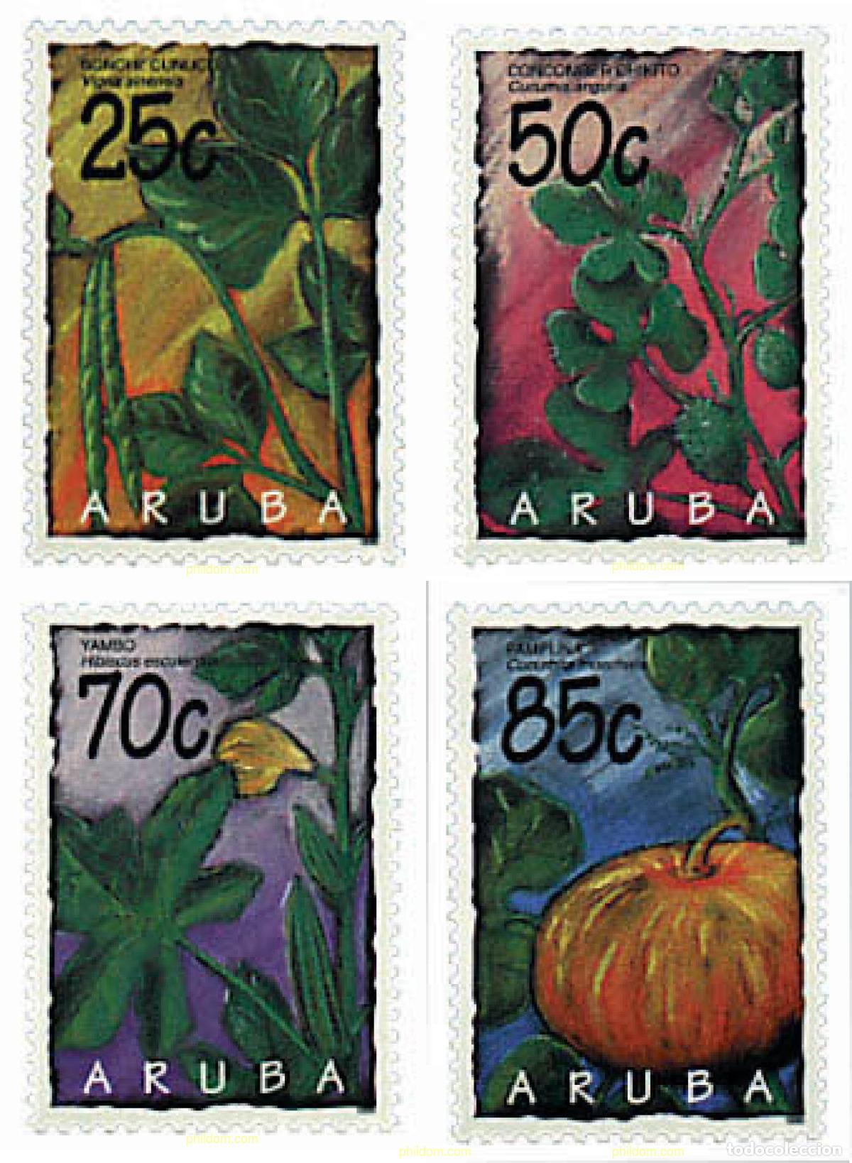Sellos: 79807 MNH ARUBA 1995 FLORA - Foto 1