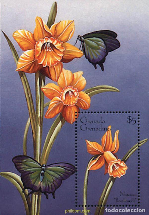 Sellos: 212723 MNH GRANADA GRANADINAS 1996 FLORES - Foto 1