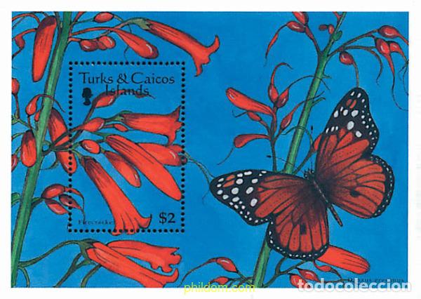 Sellos: 292356 MNH TURKS Y CAICOS 1997 FLORES