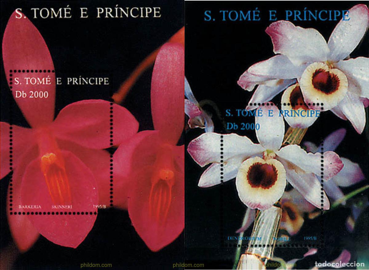 Sellos: 93314 MNH SANTO TOME Y PRINCIPE 1995 ORQUIDEAS