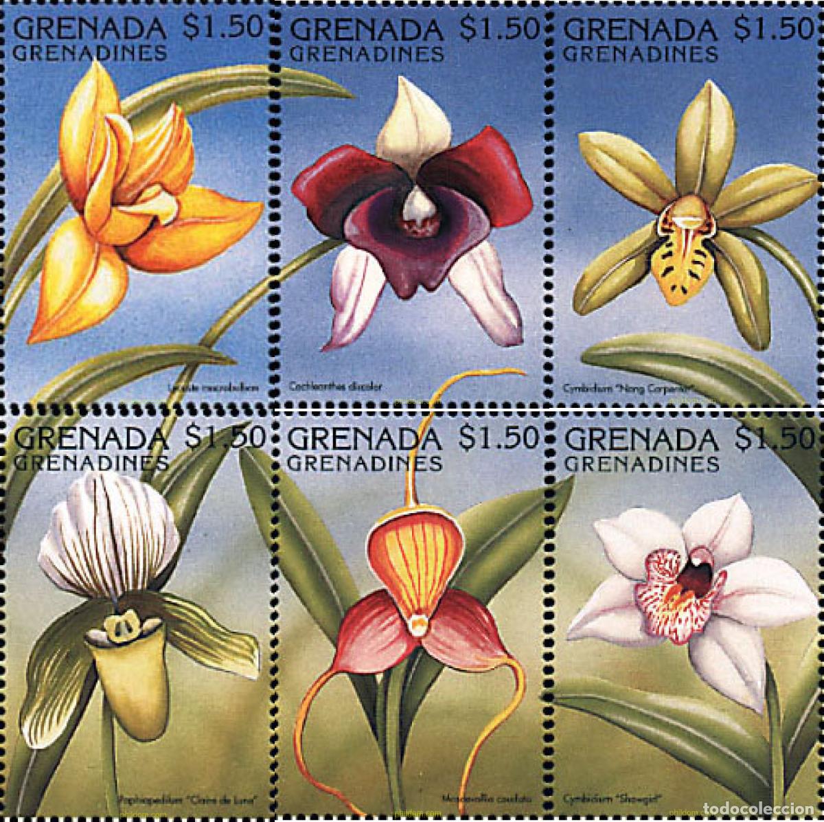 Briefmarken: 320282 MNH GRANADA GRANADINAS 1997 ORQUIDEAS DEL MUNDO