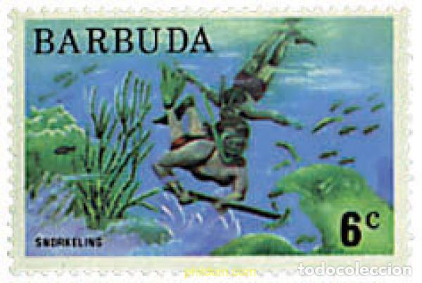 Sellos: 203779 HINGED BARBUDA 1974 MOTIVOS VARIOS