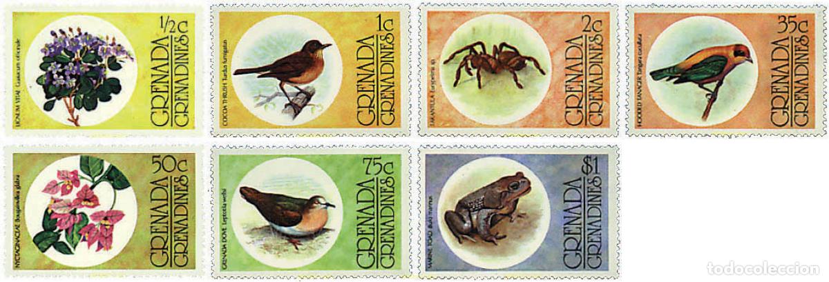 Sellos: 96417 MNH GRANADA GRANADINAS 1976 FAUNA Y FLORA