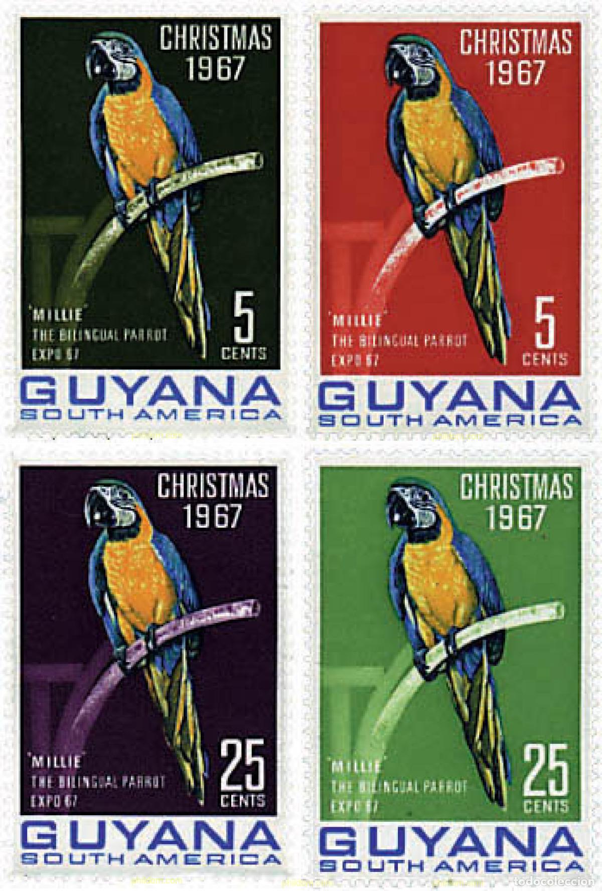 Sellos: 33593 MNH GUYANA 1967 NAVIDAD - Foto 1