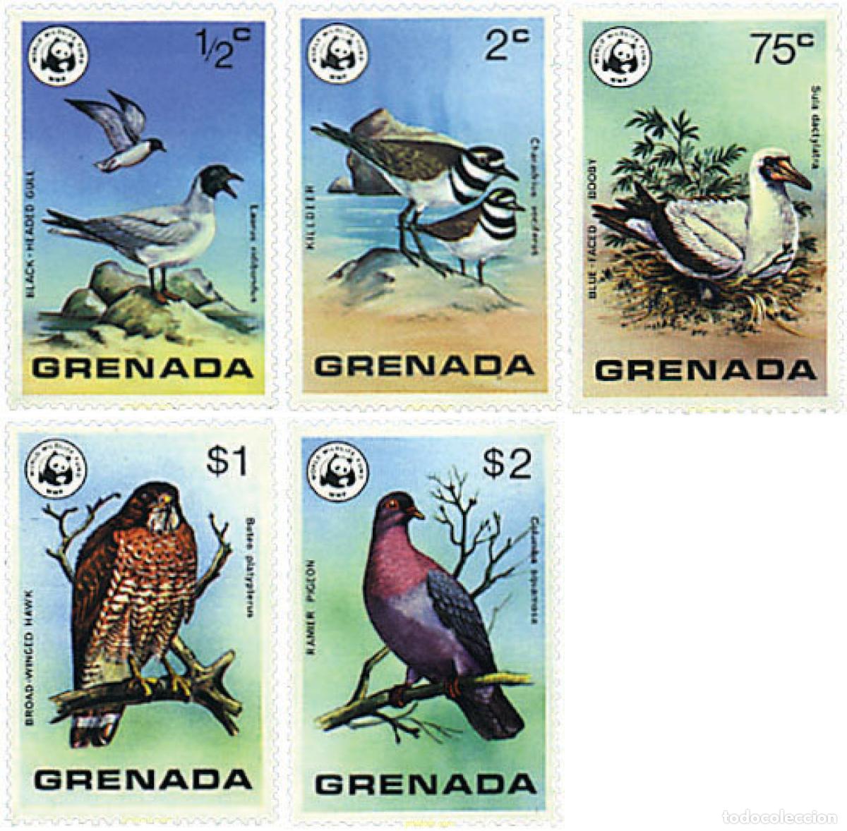 Sellos: 327317 MNH GRANADA 1978 AVES DE GRANADA - Foto 1