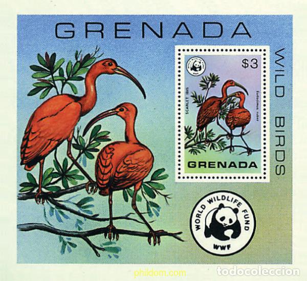 Sellos: 74951 MNH GRANADA 1978 AVES DE GRANADA - Foto 1