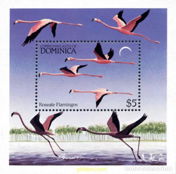 Sellos: 33400 MNH DOMINICA 1984 AVES PROTEGIDAS