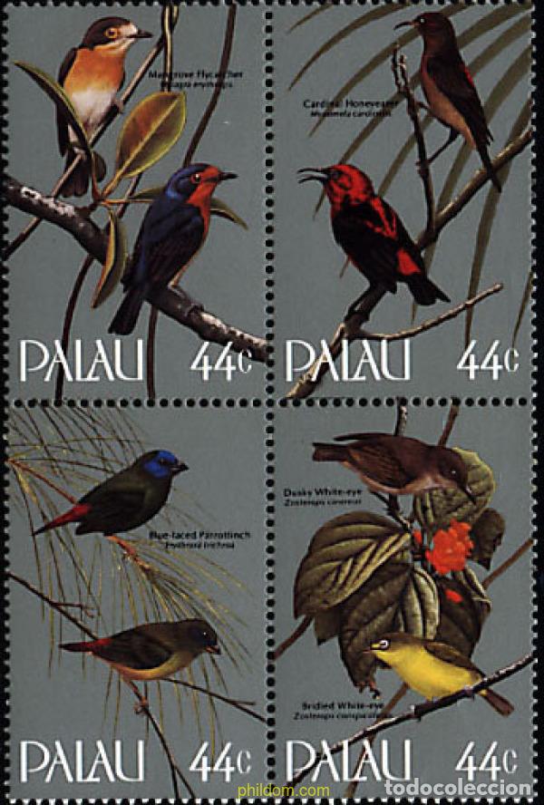Sellos: 277441 MNH PALAU 1986 AVES