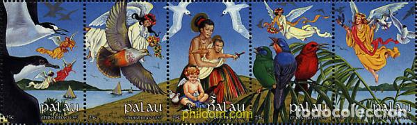Sellos: 6885 MNH PALAU 1989 NAVIDAD - Foto 1