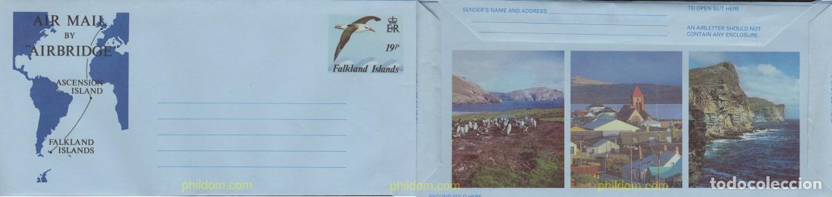 Sellos: 643538 MNH FALKLAND 1990 FAUNA PROTEGIDA. EL ALBATROS