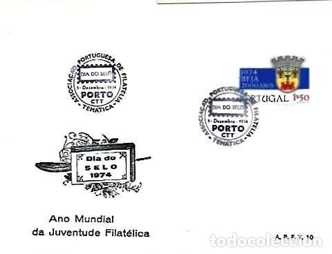 Sellos: Portugal y D&iacute;a del Sello de Primer D&iacute;a, A&ntilde;o Mundial de la Juventud Filat&eacute;lica, Oporto 1979 (88878)
