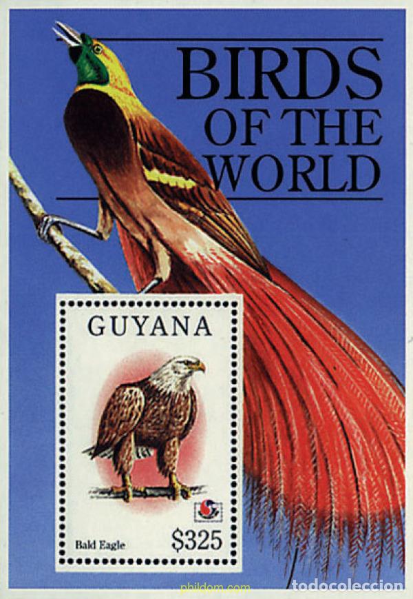 Sellos: 321436 MNH GUYANA 1994 AVES - Foto 1