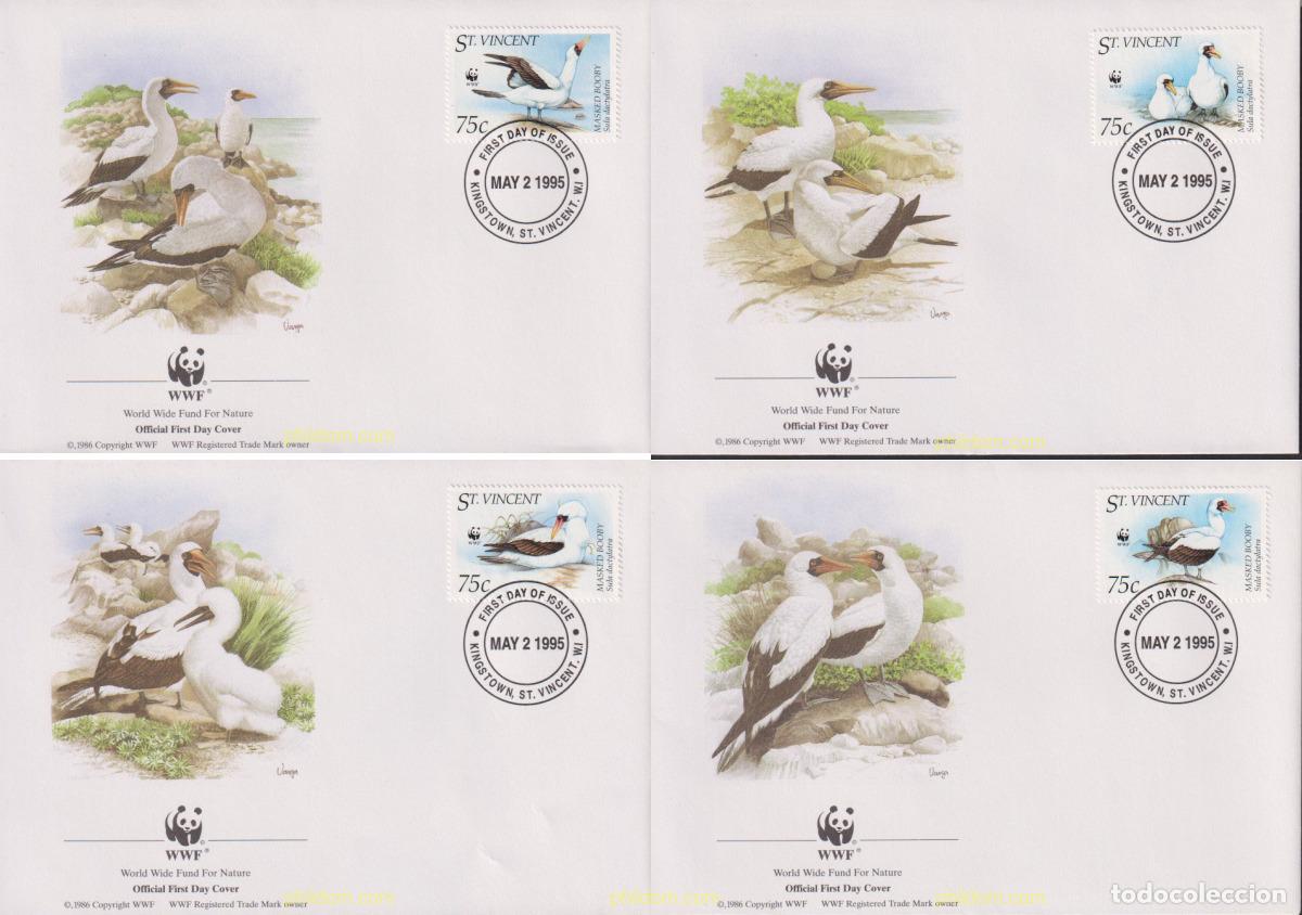 Sellos: 23188 MNH SAN VICENTE 1995 PIQUERO BLANCO