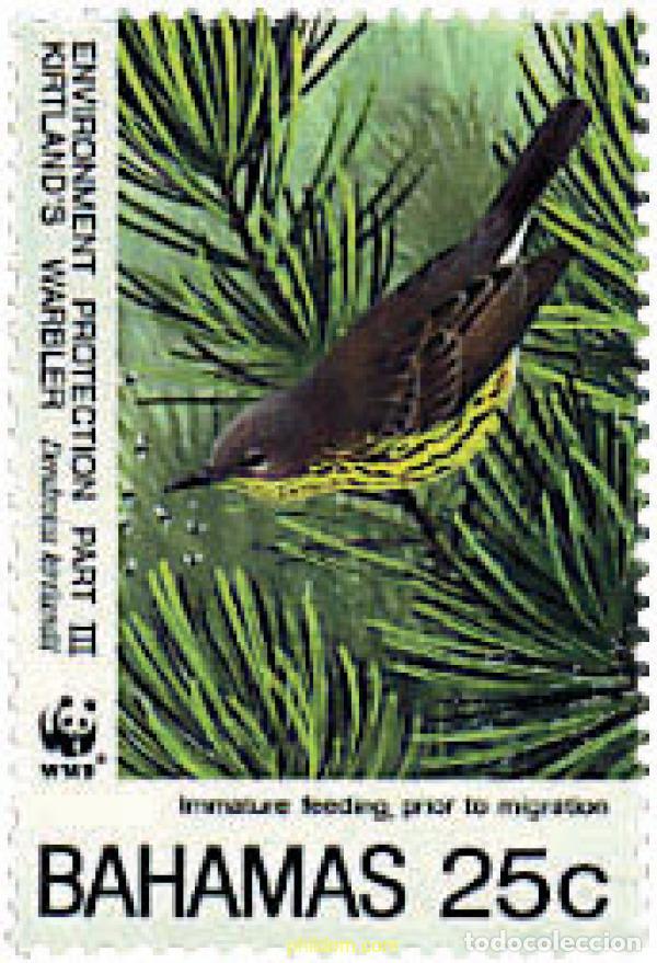 Sellos: 275093 MNH BAHAMAS 1995 DENDROICA DE KIRTLAND