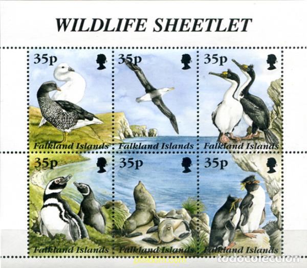 Sellos: 312156 MNH FALKLAND 1995 FAUNA ARTICA