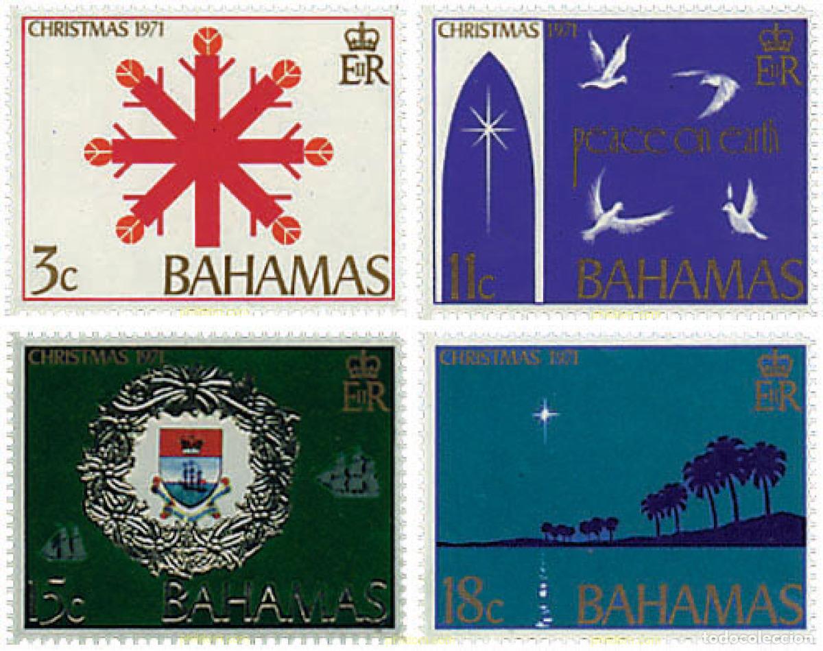 Sellos: 33254 MNH BAHAMAS 1971 NAVIDAD - Foto 1
