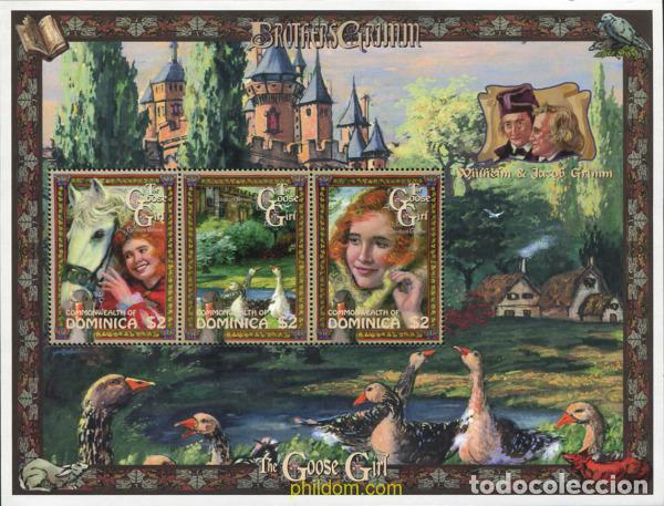 Sellos: 587618 MNH DOMINICA 1997 LOS CUENTOS DE LOS HERMANOS GRIMM