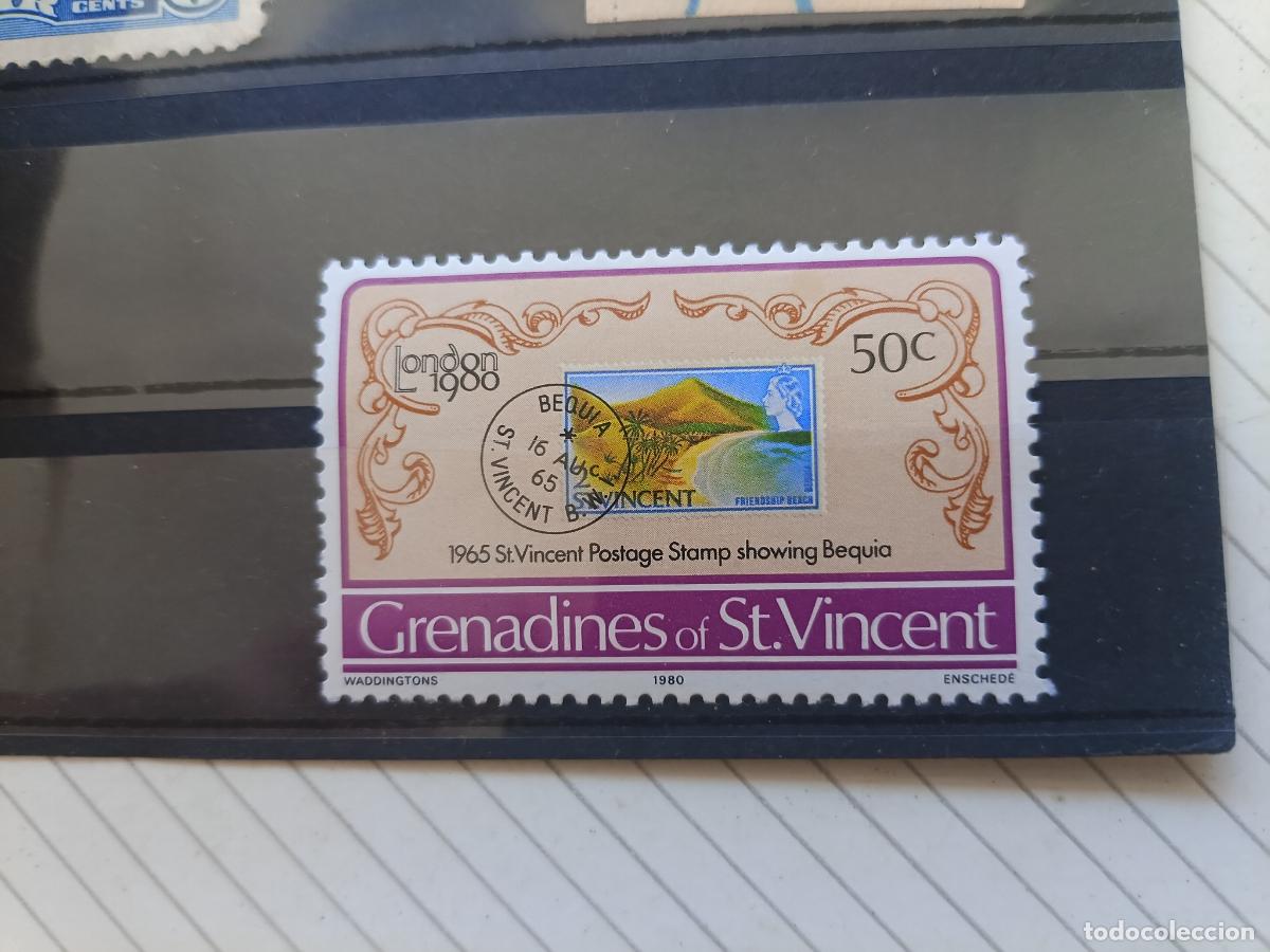 Sellos: Bequia, St. Vincent Grenadines. Sello nuevo 1980