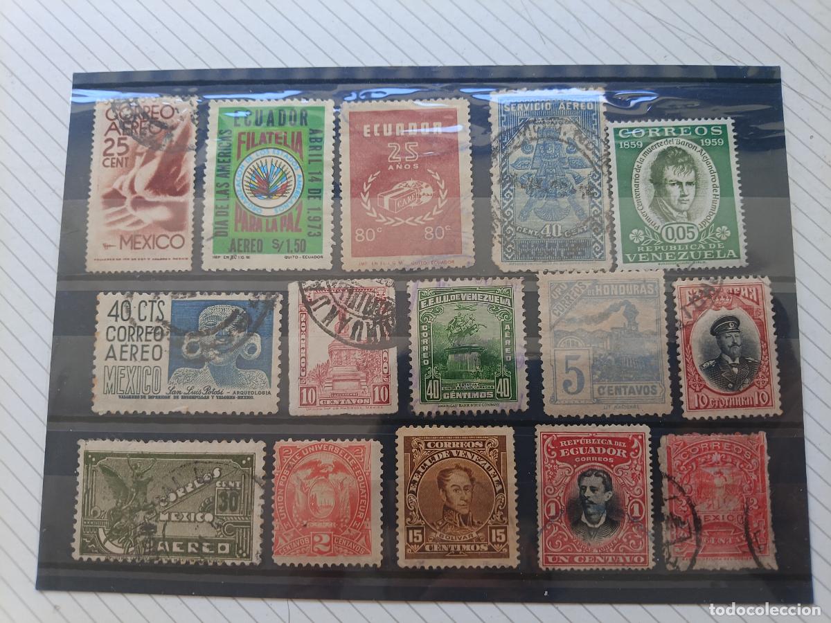 Sellos: Am&eacute;rica. Lote de sellos