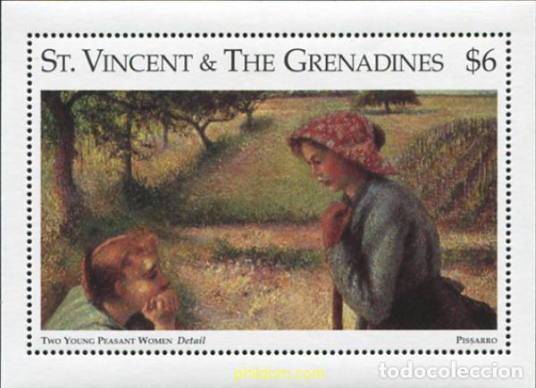 Francobolli: 372711 MNH SAN VICENTE 1996 PINTURAS DEL METROPOLITAN MUSEUM DE NUEVA YORK