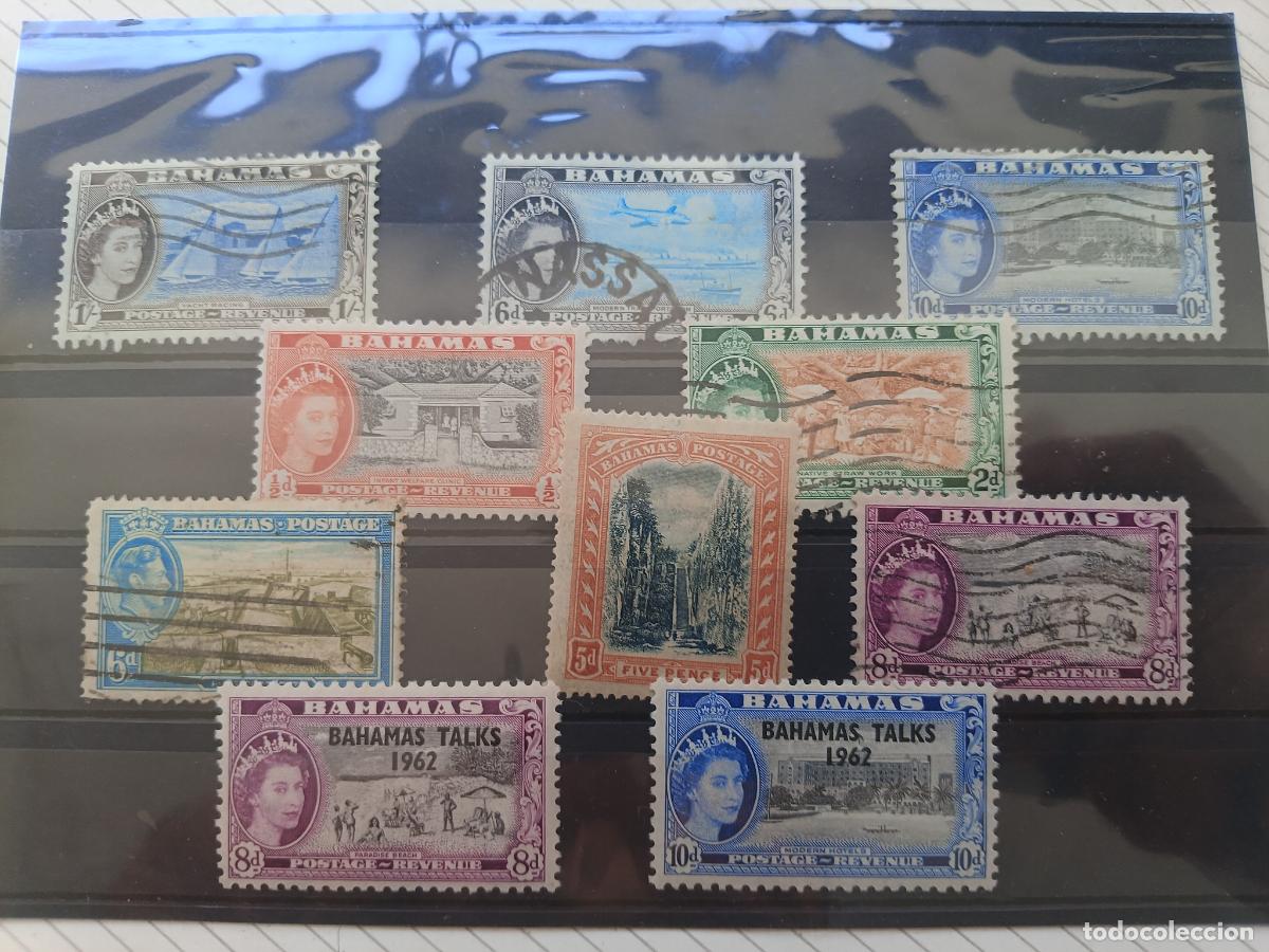 Sellos: Bahamas. Lote de sellos