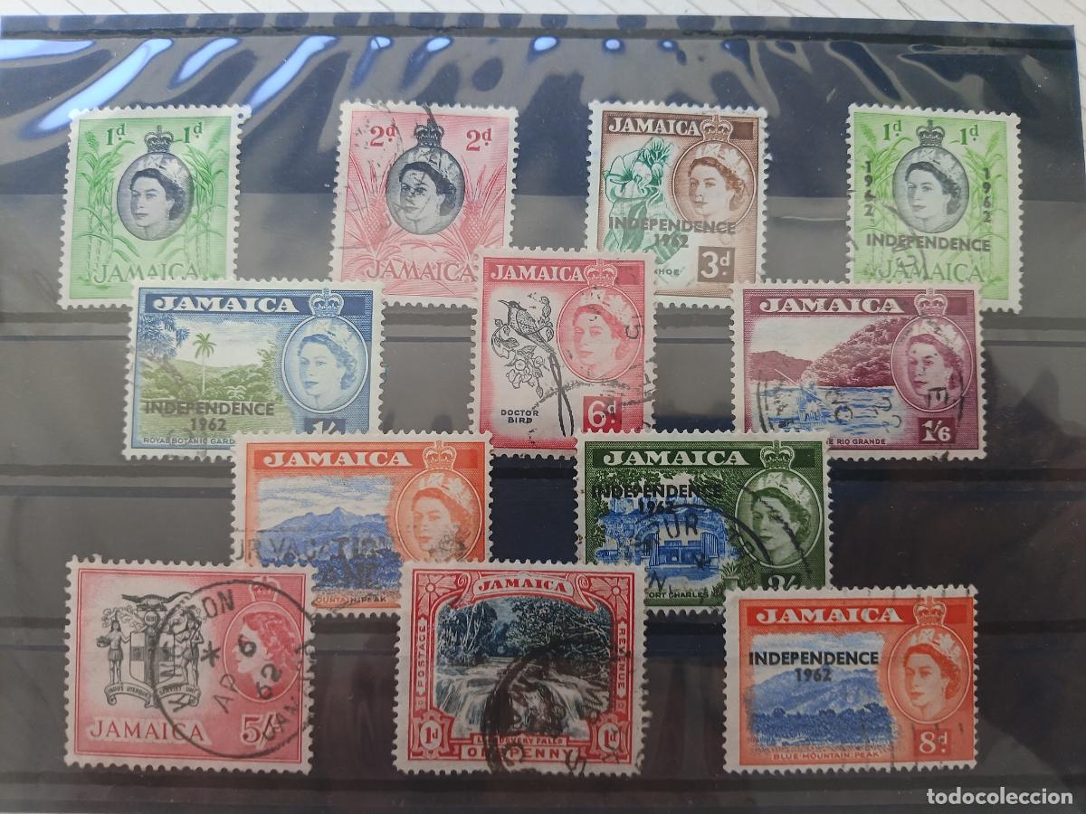 Sellos: Jamaica. Lote de sellos