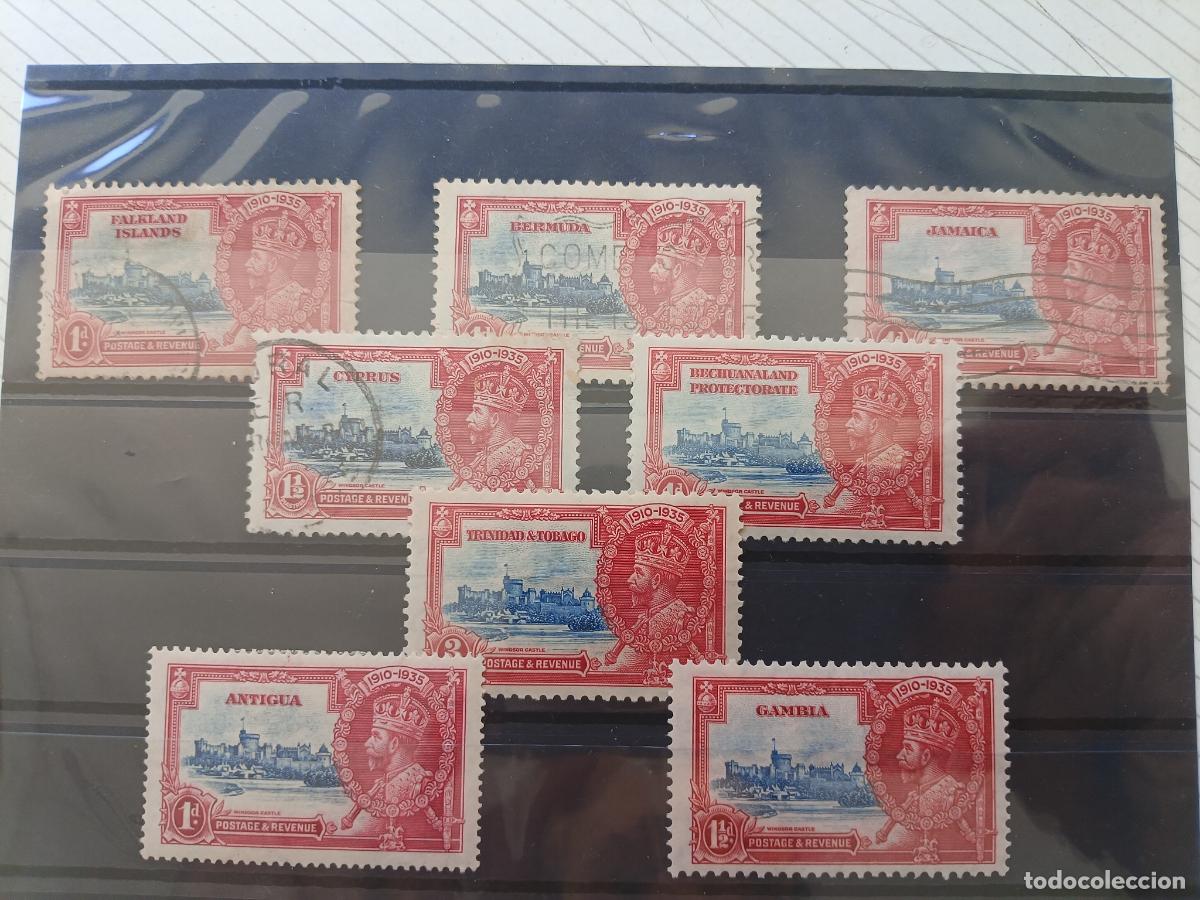 Timbres: Colonias inglesas. Jubileo Jorge V 1935. Lote de sellos nuevos