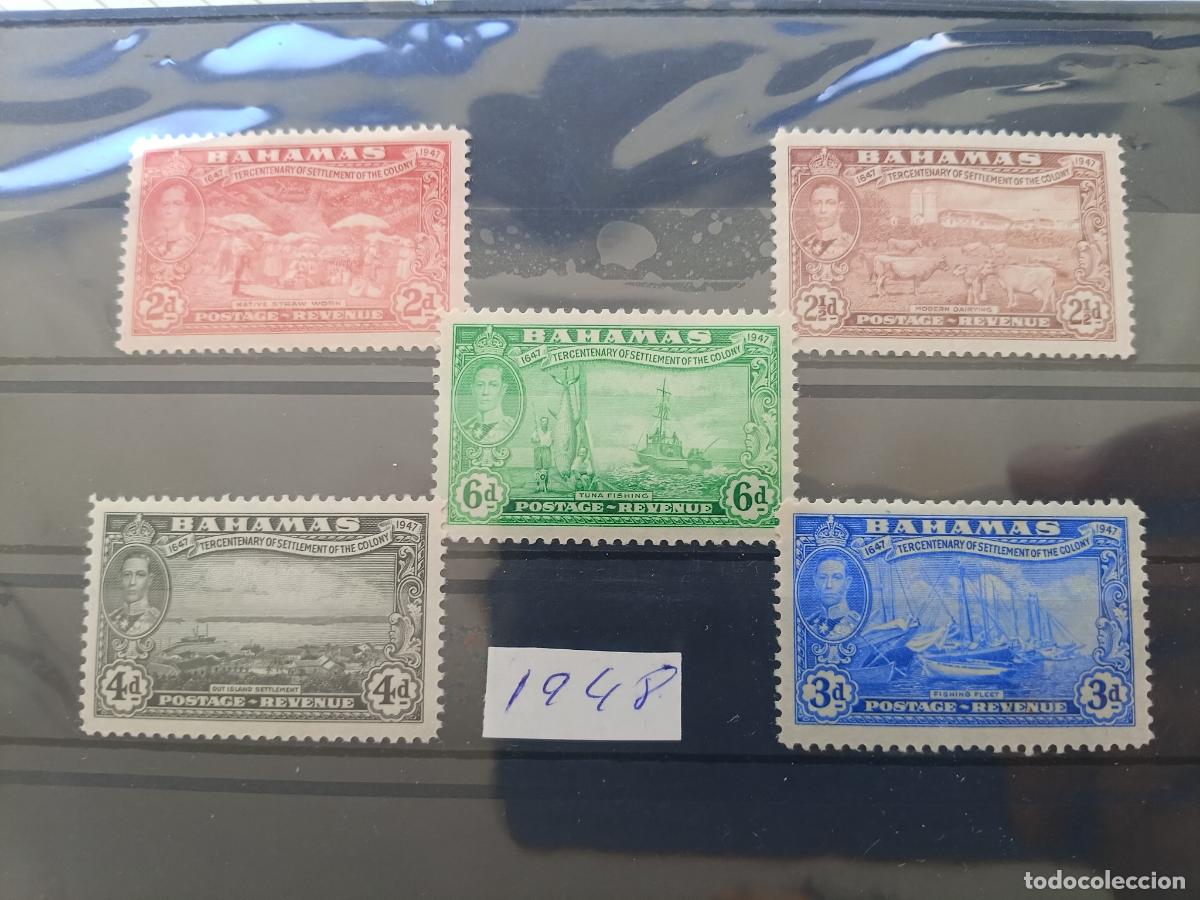 Sellos: BAHAMAS. A&Ntilde;O 1948. *.