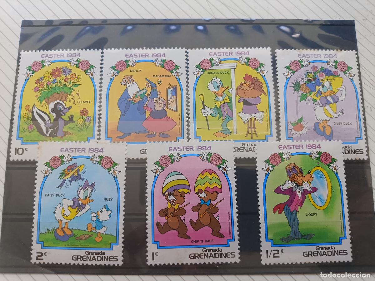 Sellos: Grenada Grenadines. Disney. Lote de sellos - Foto 1