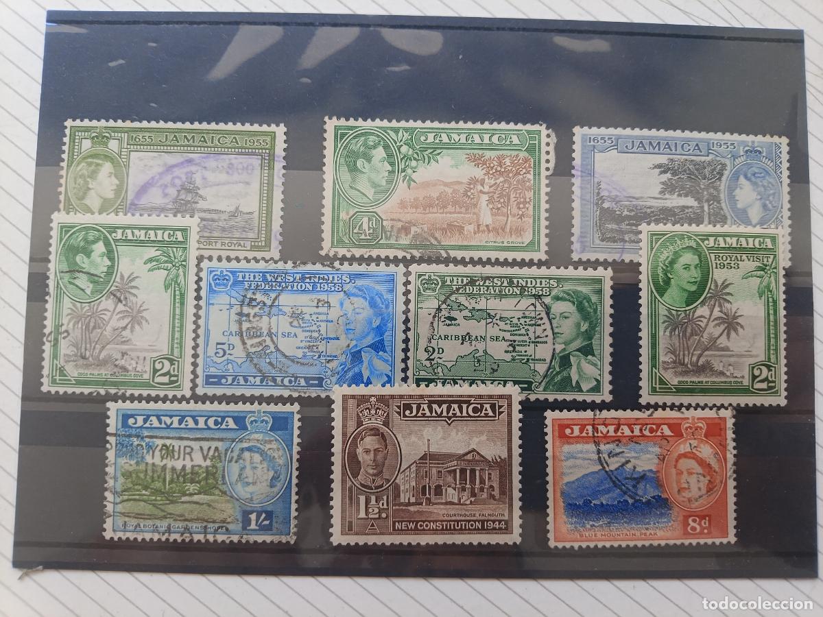 Sellos: Colonia inglesa. Jamaica