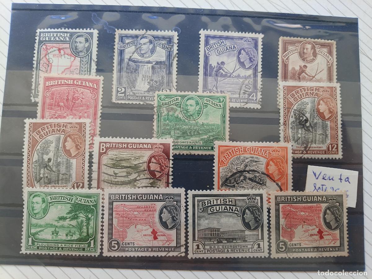 Sellos: Guayana inglesa. British Guiana. Colonia inglesa