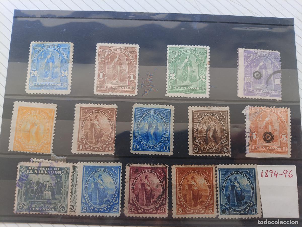 Sellos: Lote de sellos, El Salvador